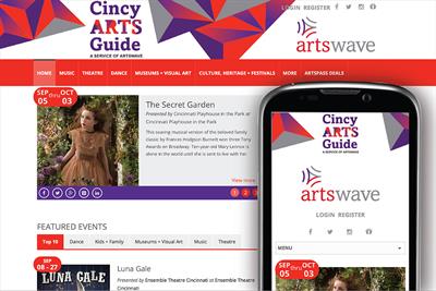 cincy arts guide screen shots cincy arts guide screen shots