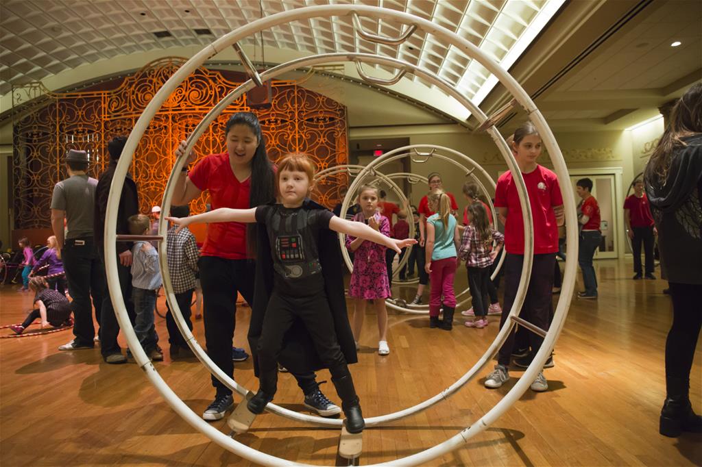 Sunday ballroom My Nose Turns Red teaching kids